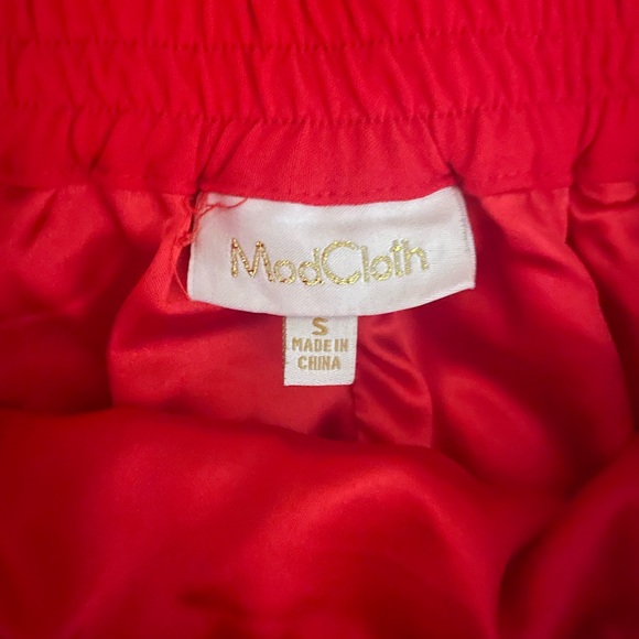 Modcloth Vibrant Red A-Line Skirt - Picture 5 of 5